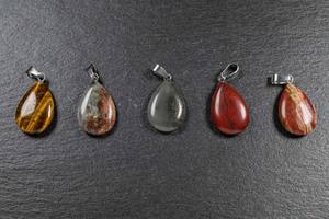 Pendentif en turquoise fait main, serti dans un cadre en argent sterling 925, plaqué rhodium, cadeau d'anniversaire pour femmes, hommes et enfants - Product Image 3