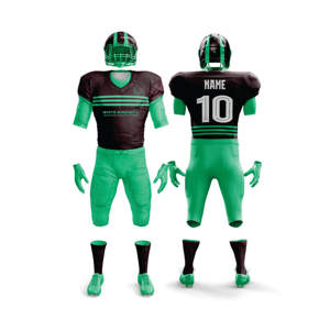 Uniforme de fútbol americano de excelente calidad para hombres, uniforme de fútbol para jóvenes y adultos, conjunto de kits de fútbol americano personalizado de talla grande - Product Image 2