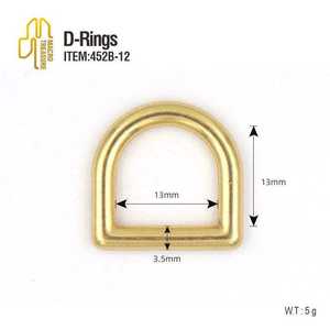 Aro Rectangular de Metal para Ajustador de Correa de Bolso - Product Image 5