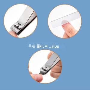 Herramientas para el cuidado de las uñas de acero inoxidable 5 en 1 al por mayor, nuevo juego de manicura y pedicura con cortaúñas, herramientas de maquillaje personal - Product Image 5