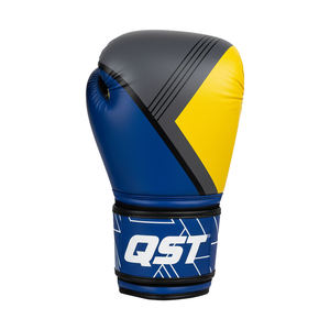 Gants d'entraînement de boxe haut de gamme en cuir PU, logo personnalisé, rembourrage respirant, protection supérieure du poignet pour la gym, le fitness et la boxe. - Product Image 2