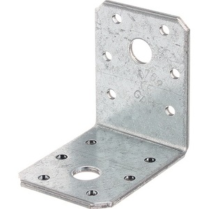 GAH 40 X 40 X 40 mm Angle Bracket with 8 Holes S.2mm for Storage <b>Shelves</b> & Units Pack of 50 - Product Image 1