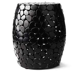 Tabouret de jardin en fer au design martelé de vente chaude avec produit de meilleure qualité fini antique en cuivre meubles en métal - Product Image 4