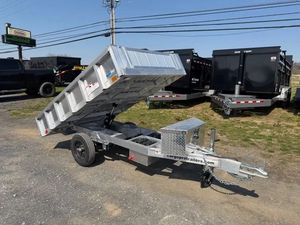 Remolque Volquete Hidráulico de Aluminio 4.5 x 8 – Combinación de Puerta y Rampas Deslizantes - Product Image 5