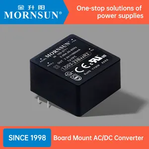 Mornsun ACDCコンバーター3.3V 5V 9V 12V 15V 24V 15W 20WDIPスイッチングモード電源モジュール