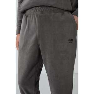 Conjunto Deportivo Informal para Hombre Carol 85226, Diseño Ligero de Felpa Gris Oscuro - Product Image 2