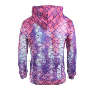 เสื้อฮู้ดดี้ผู้ชายแบบสั่งทำพิเศษ คุณภาพสูง แบบสวมหัว สไตล์ลำลอง ไซส์ใหญ่ พิมพ์ลายแบบซับลิเมชั่น หลายสี - Product Image 4