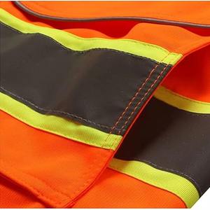 Sécurité Offre Spéciale personnalisée plusieurs tailles Oem Workwear Crew Construction vêtements haute visibilité gilet de sécurité réfléchissant - Product Image 3