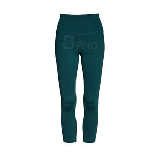 Leggings de Cintura Alta para Mujer, Cómodos, de Punto, Spandex/Poliéster, Último Estilo en Oferta, Ropa de Yoga Transpirable, Servicio OEM, MOQ Bajo - Product Image 1
