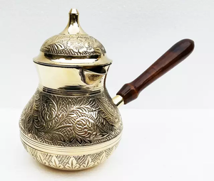 Modern Coffee Warmer for Kitchenware Home Restaurant Coffee pot <b>Silver</b> Polishing Modern design Metal <b>Tea</b> Serving hotel Supplies - Product Image 4