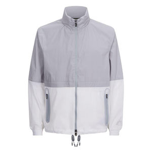 Chaquetas deportivas con logotipo personalizado, bordado, para hombre, con cremallera completa, cortavientos, impermeable, para equipo, ligera. - Product Image 1