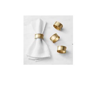 Porte-serviette rond couleur or Napkeen du marché indien - Product Image 1