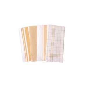 Pure 100% organic cotton waffle style dish towel for <b>kitchen</b> use Water Absorbent Dinner <b>Table</b> cleaning cloth GOTS certificates - Product Image 5