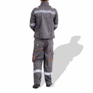 Combinaison uniforme de sécurité de construction haute visibilité Vêtements de travail imperméables robustes Combinaison de travail réfléchissante à vendre - Product Image 5