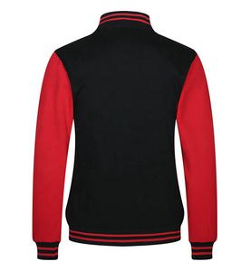 Vestes universitaires personnalisées brodées en chenille pour hommes Manteaux d'hiver en laine tricotés Rhinestone Letterman Front - Product Image 4