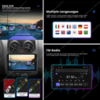 Radio Navegador para Auto MEKEDE, Reproductor con Android Auto, Estéreo, Compatible con DVR, WIFI, FM, 1024*600, para Host Universal de 9 y 10 Pulgadas