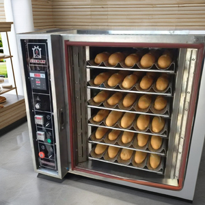 Horno Rotatorio de 6 Bandejas, Eléctrico, a Gas, con Vapor, Horno de Panadería Comercial para Pan, Gran Capacidad, Fácil de Usar - Product Image 1