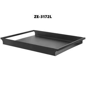 Plateau en aluminium fait main, plateau en métal de luxe fait main pour la décoration intérieure, artisanat en métal, fonctionnel, grand grossiste, Zahid Exports - Product Image 2