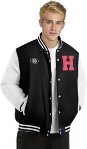 Veste d'université entièrement personnalisable avec nom, numéro et logo d'équipe brodé, design sublimé pour plus de confort - Product Image 5