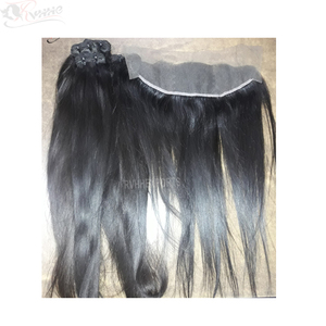 ผมอินเดียดิบหน้าผากมนุษย์สำหรับผมสีดำ - Product Image 3