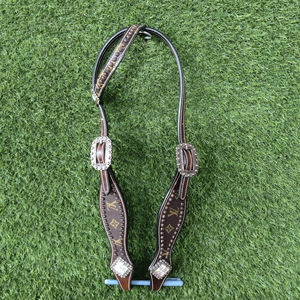 Cabecera de caballo ecuestre occidental de cuero genuino exclusiva Caballete occidental inteligente de calidad superior al mejor precio de mercado - Product Image 6