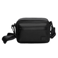 Tas Selempang Kulit Asli Motif Kustom Mewah untuk Pria, Tas Dada Crossbody untuk Perjalanan dan Aktivitas Luar Ruangan