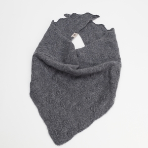 Premium Winter Mongolian Grey Cashmere Scarf <b>Headband</b> Stylish Multifunctional for <b>Babies</b> - Product Image 1