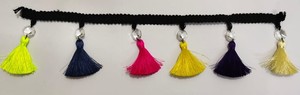 100% Polyester Handmade Accessories <b>Fringe</b> Tassel for Sewing <b>Curtain</b> Cloth Edging Webbing - Product Image 4