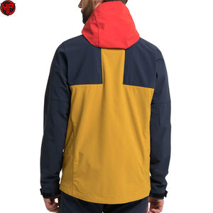 Venta al por mayor de los hombres chaqueta Softshell de alta calidad transpirable de talla grande cómodo y suelto cierre de cremallera para la chaqueta de invierno - Product Image 5