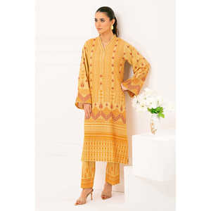 Traje Casual de 2 Piezas con Estampado Khaddar WNST-52003 - Product Image 2