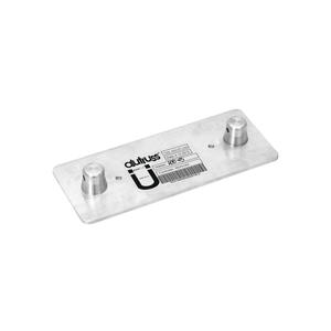 Alutruss Decolock DQ2-WPM Wall Plate Male Bracket - Product Image 1
