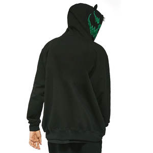 Sweat à capuche en coton zippé de haute qualité avec logo personnalisé Fermeture éclair intégrale pour l'hiver Prix raisonnable - Product Image 3