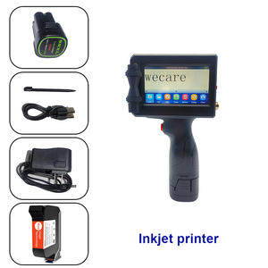 Wecare 12.7mm đôi ngôn ngữ QR mã vạch ngày số logo chất lượng tuyệt vời cầm tay cầm tay trực tuyến máy in phun - Product Image 3