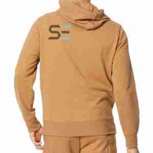 Venta al por mayor de alta calidad 100% algodón Sudadera con capucha calle térmica sudaderas con capucha de gran tamaño de peso pesado de secado rápido sudaderas con capucha de los hombres OEM personalizado - Product Image 5