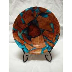 Tazón para servir de resina de diseño hecho a mano de calidad superior pura, pieza única con diseño premium a muy buen precio - Product Image 6