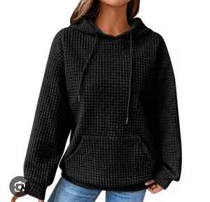 Femmes à la mode printemps surdimensionné sweat de haute qualité Logo personnalisé coton cou à capuche 100% coton hiver Long court en gros - Product Image 3