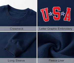 <b>Women</b> Casual Floral Print Long Sleeve Pullover Tops <b>Lightweight</b> Sublimated <b>Sweatshirt</b> Casual Solid Knitted Hoodies for Woman - Product Image 2