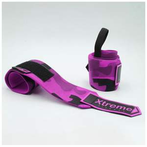 Muñequeras con Logotipo Personalizado, Elásticas, Transpirables, Suaves, de Nailon y Algodón, Antideslizantes, para Entrenamiento, Levantamiento de Pesas, Soporte para Muñeca - Product Image 2