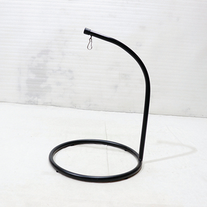 Artex Dong Thap PE Rattan Woven Ball Shape Pet Swing <b>Basket</b> with Stand for Cats - Product Image 4