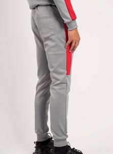 Chándal de compresión deportivo de verano personalizado para hombre, ropa deportiva para correr, conjunto de chándales para hombre con cremallera de doble color - Product Image 3