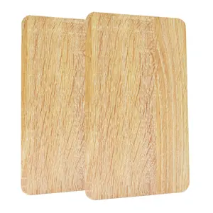 Top 1 Elección Opciones de multicolor y textura Hojas de madera contrachapada de melamina estructural (TFL) Madera contrachapada de melamina natural impermeable