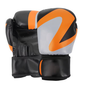 Venta caliente Logotipo de diseño personalizado pu OEM entrenamiento kick guantes de boxeo Material de cuero genuino guantes de boxeo - Product Image 4