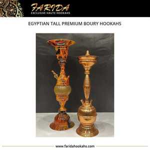 Meilleure vente Farida égyptien grand Premium Boury narguilés luxe fait à la main Design Unique de haute qualité en laiton laque boîtes de gros - Product Image 5