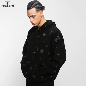 High Quality Oversized Custom Design Oversized Plain Pullover Fashion hoodies <b>men</b> <b>men's</b> hoodies Made In Pakistan - Product Image 2