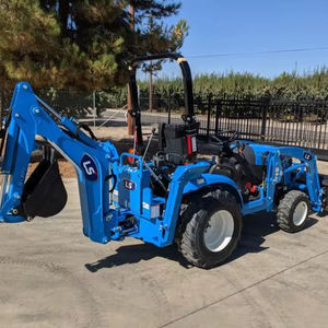 Tractor LS MT225S de la Mejor Calidad con Retroexcavadora, Tracción en las 4 Ruedas, Motor Diésel de 22 HP, Bomba para Construcción Agrícola - Product Image 1