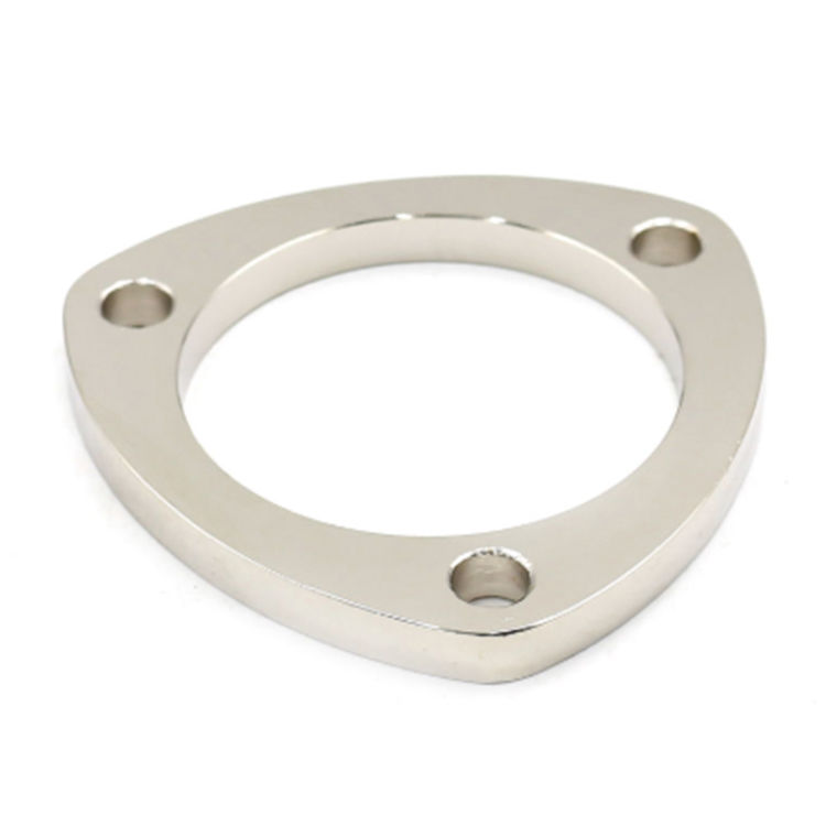 Flangia Di Scarico Universale In Acciaio Inox 2 Pollici – Foro A Fessura A 2 Bulloni, Jzz Cozma