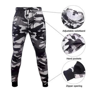 ชุดวอร์มลายพรางมีฮู้ดสำหรับผู้ชายชุดวอร์มสำหรับวิ่งจ๊อกกิ้ง - Product Image 3