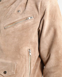 Chaquetas de Cuero de Gamuza de Alta Calidad 2025 para Hombre, Multicolores, Invierno, Personalizables, Ecológicas, con Logotipo Frontal, Manga Larga - Product Image 2