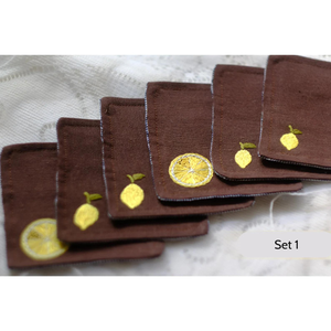 Unique Cotton <b>Coaster</b>, <b>Drinks</b> Absorbent, Birthday Housewarming Gifts, Farmhouse Living Room Table Decor OEM - Product Image 2