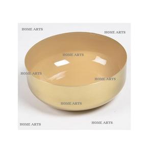 Bol de service alimentaire en fer de la meilleure qualité, design simple, forme ronde, bol décoratif pour aliments, provenant du fabricant en Inde - Product Image 3